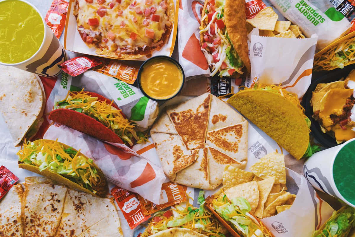 Delicious Mexican cuisine from Taco Bell!