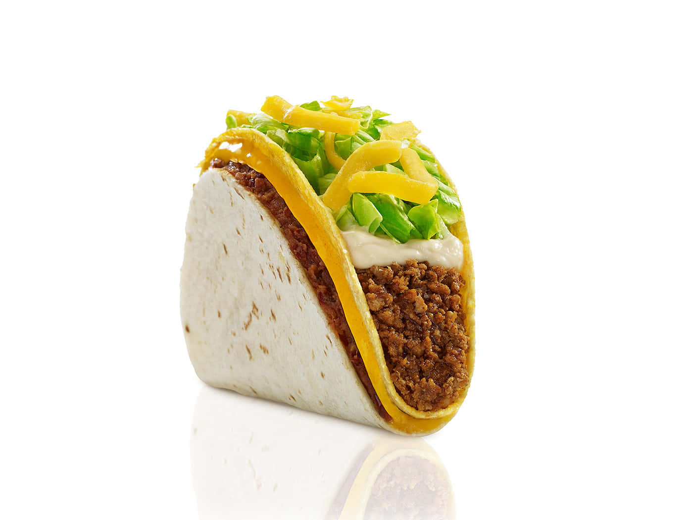 Holensie Sich Ihre Taco Bell-lösung Mit Einem Leckeren Beefy Classic Taco