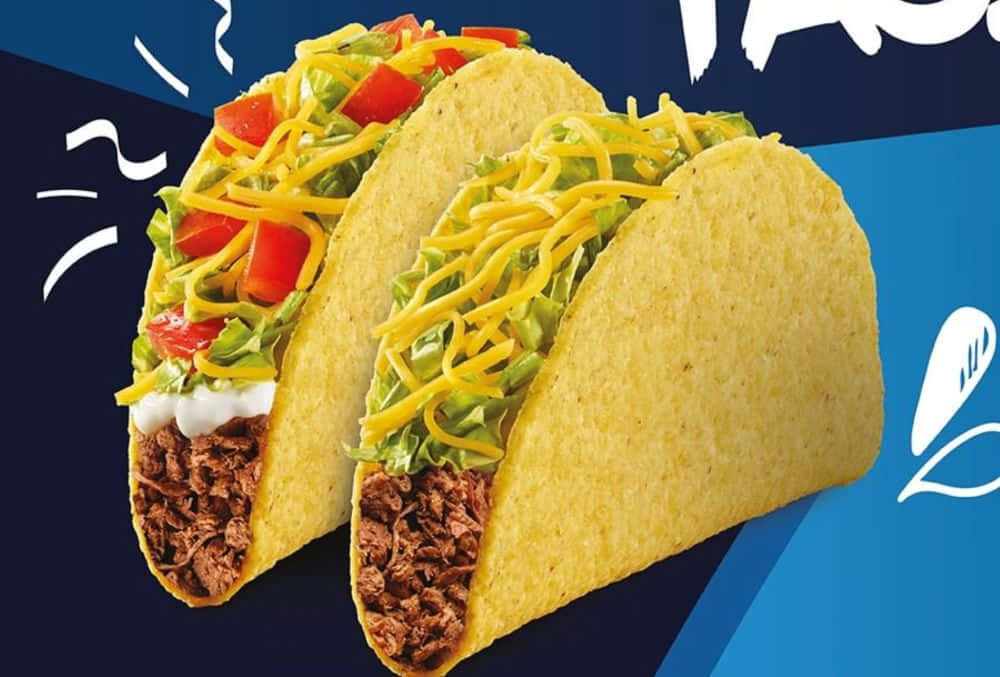 Spisfriskt Og Modigt Med Hver Taco-bestilling Hos Taco Bell!