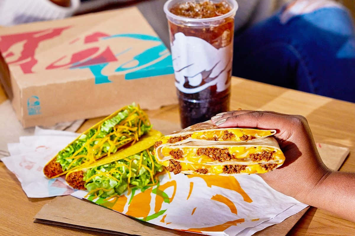 Treat yourself to delicious Mexican classics at Taco Bell!