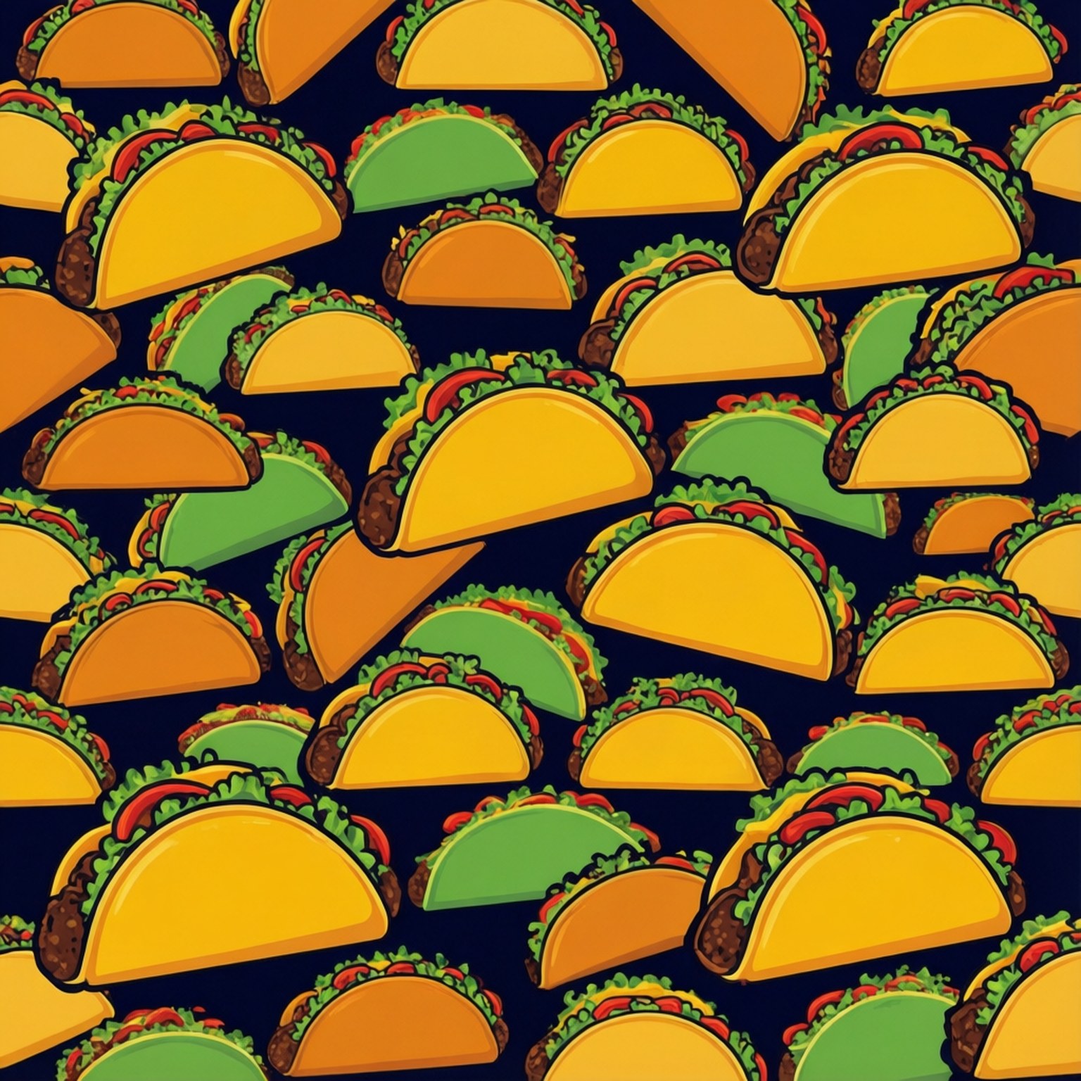 Pola Taco Mulus Wallpaper