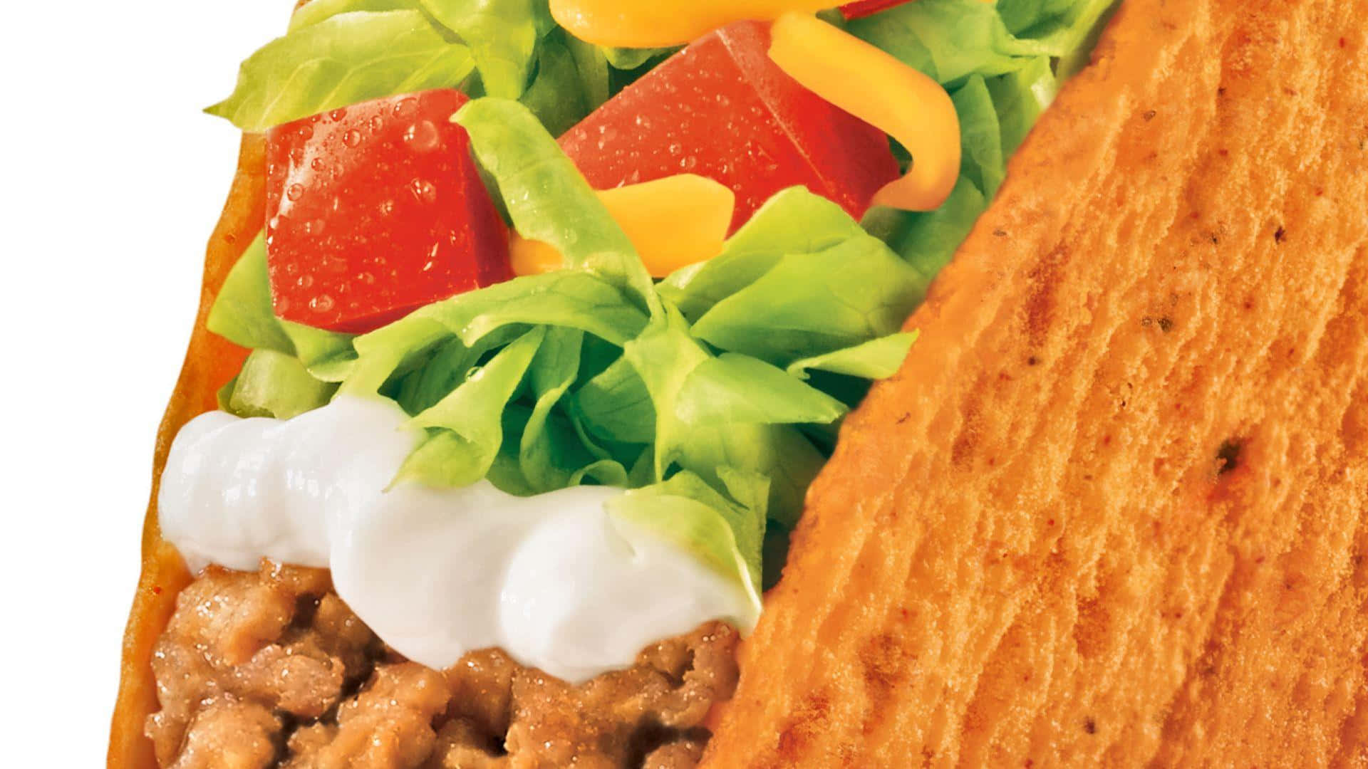 Delicious and Flavorful Taco - The Perfect Mid-Day Meal!