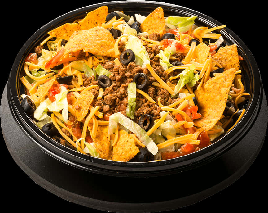 Taco Salad Delicious Mix PNG