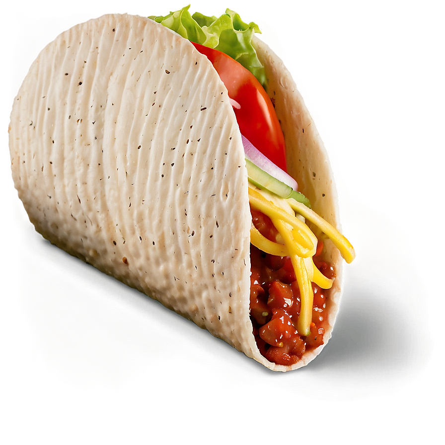 Taco Snack Png 05042024 PNG