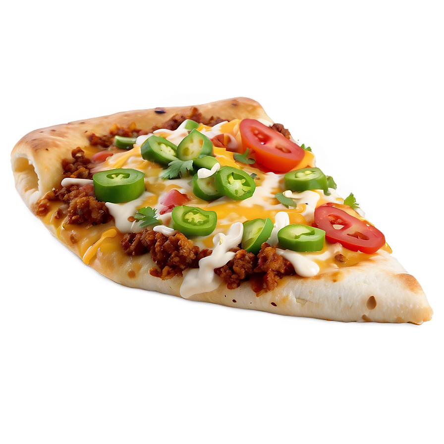 Taco Style Pizza Png Luu14 PNG