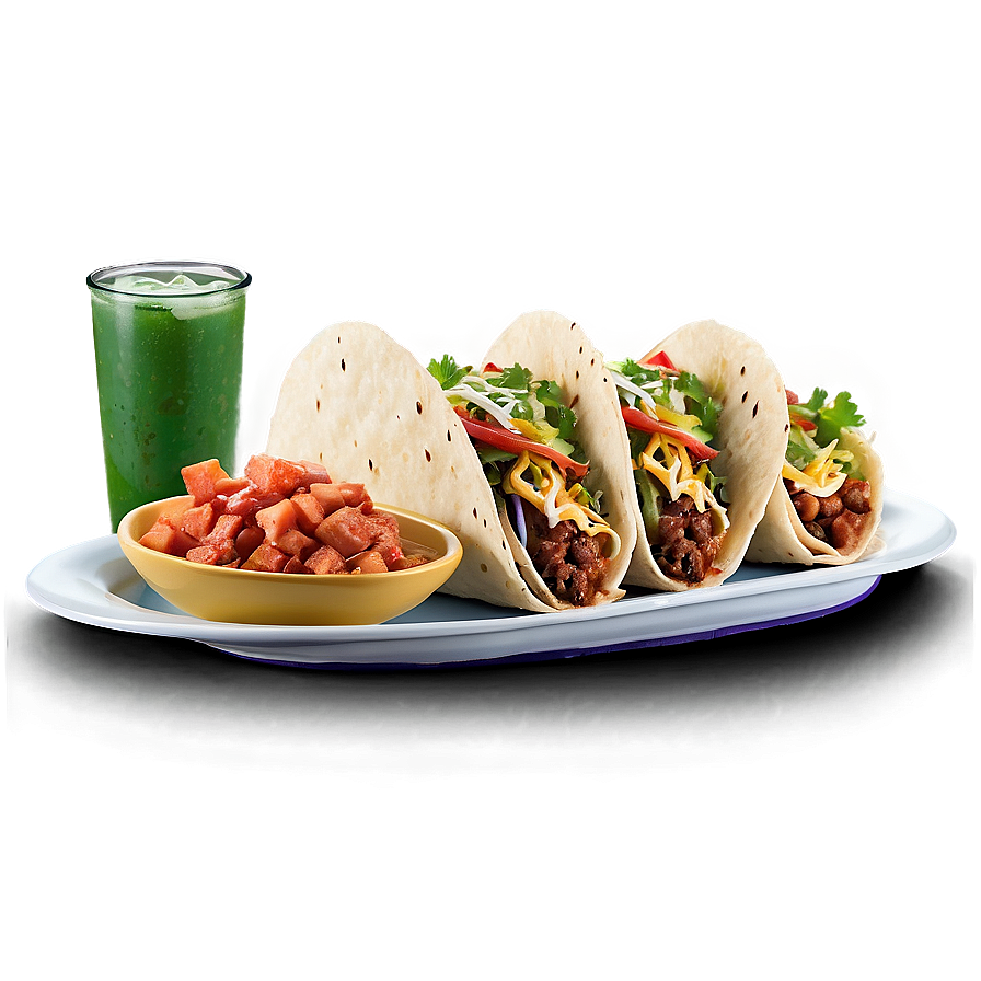 Tacos Buffet Png 05232024 PNG