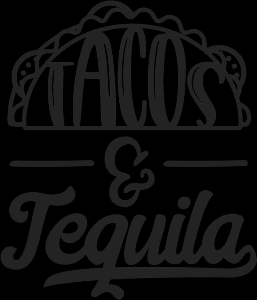 Tacosand Tequila Signage PNG