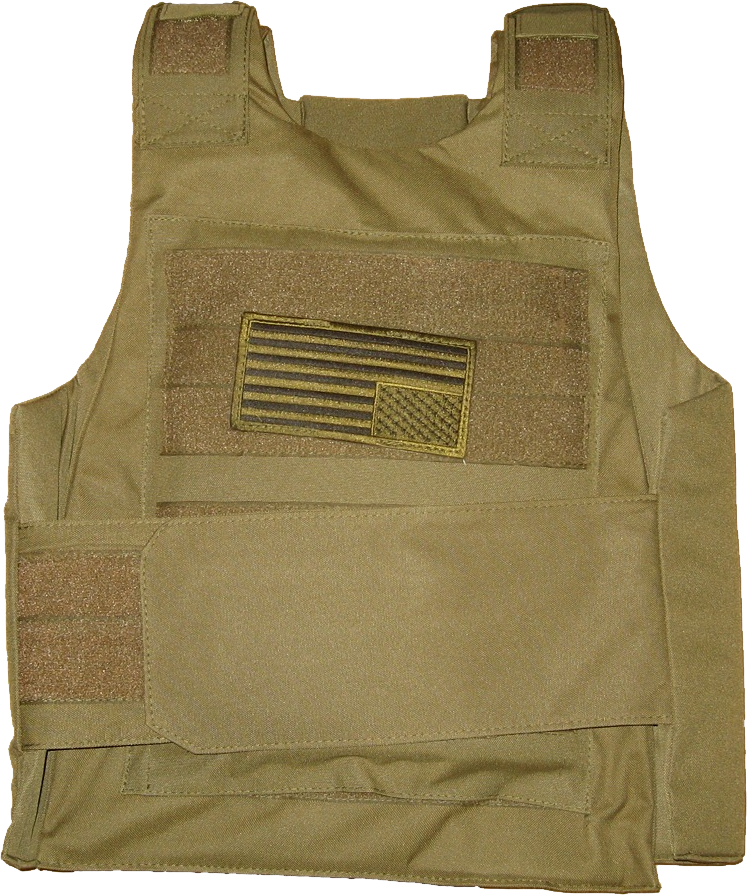 Tactical Bulletproof Vest Olive Drab PNG