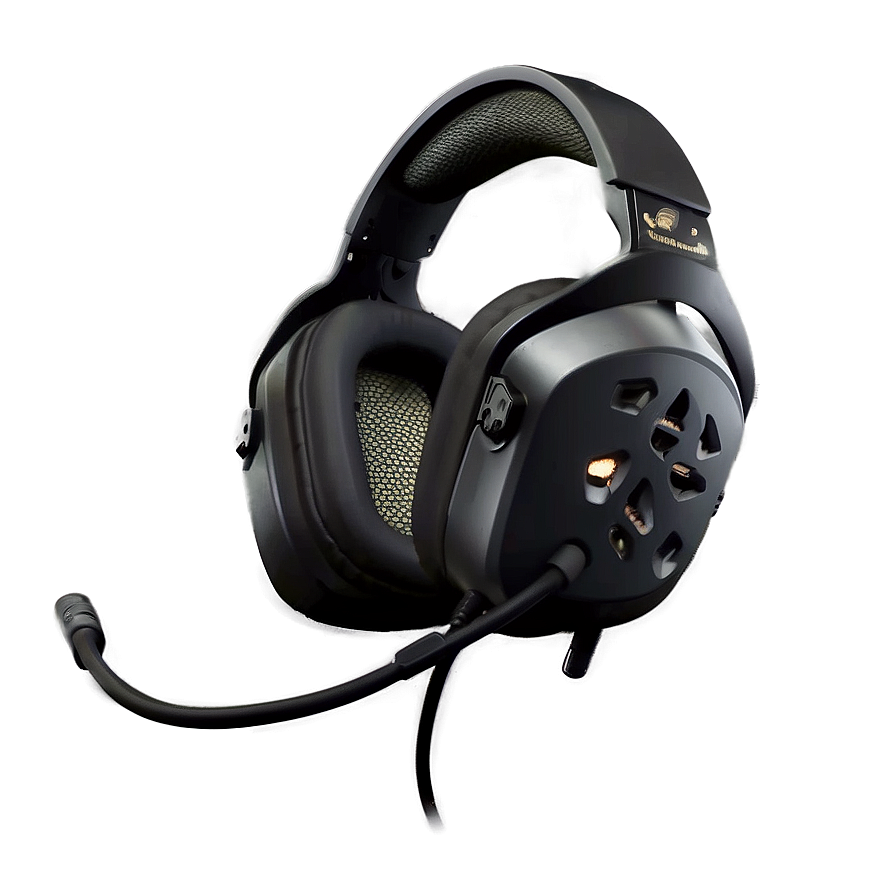 Tactical Gaming Headset Png Gen89 PNG