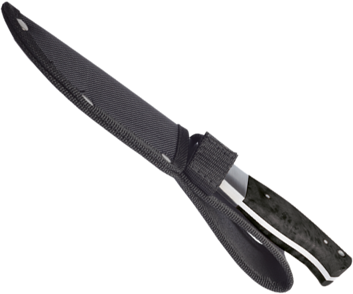 Tactical Knifewith Sheath PNG