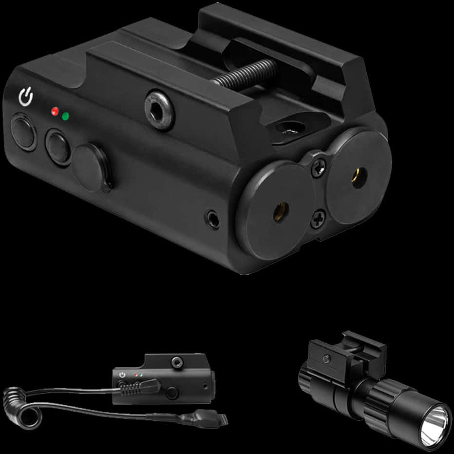 Tactical Laser Sight Attachment PNG