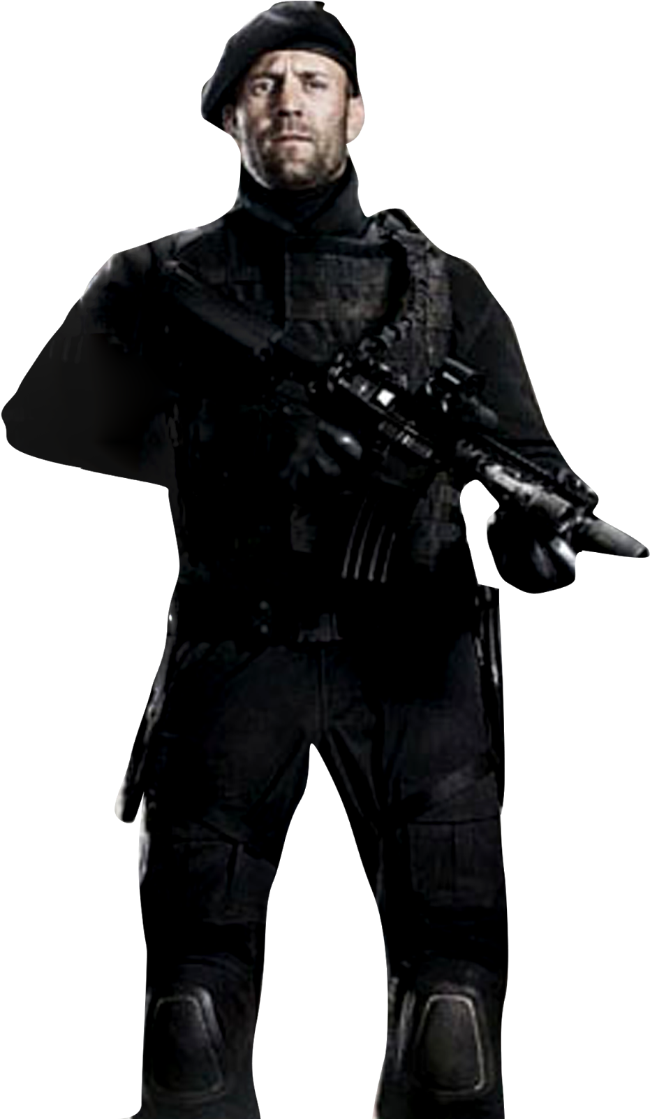 Tactical Operatorwith Rifle PNG