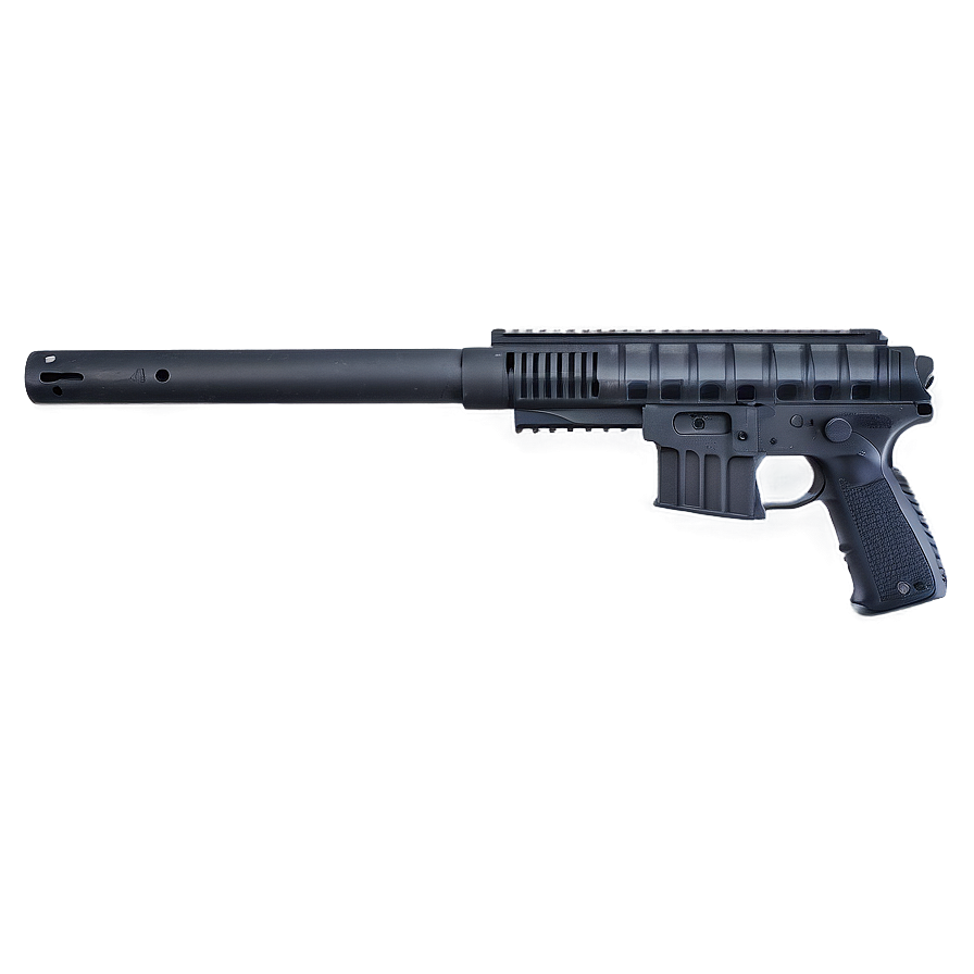 Tactical Shotgun Side View PNG