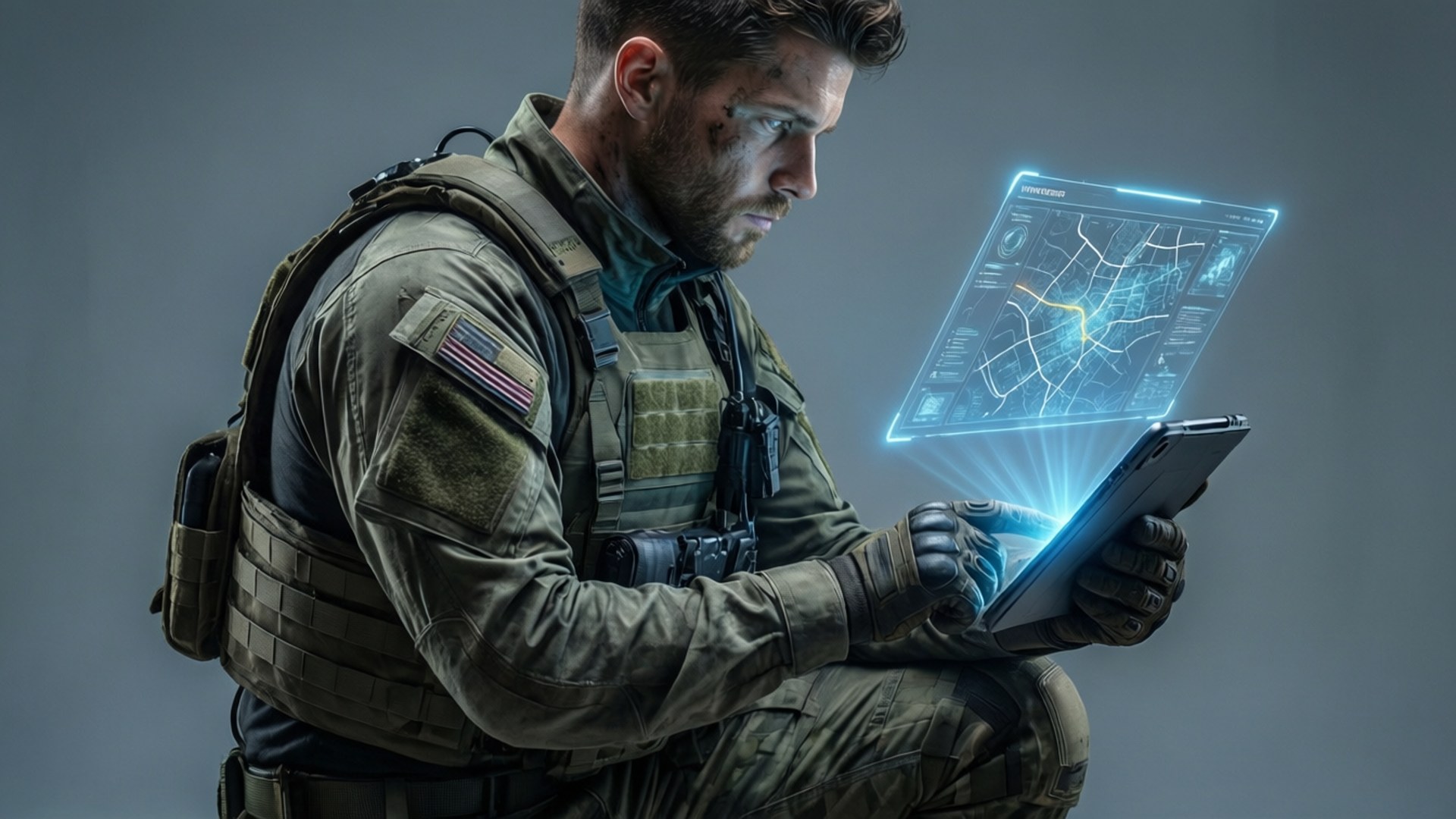 Tactische tablet Achtergronden