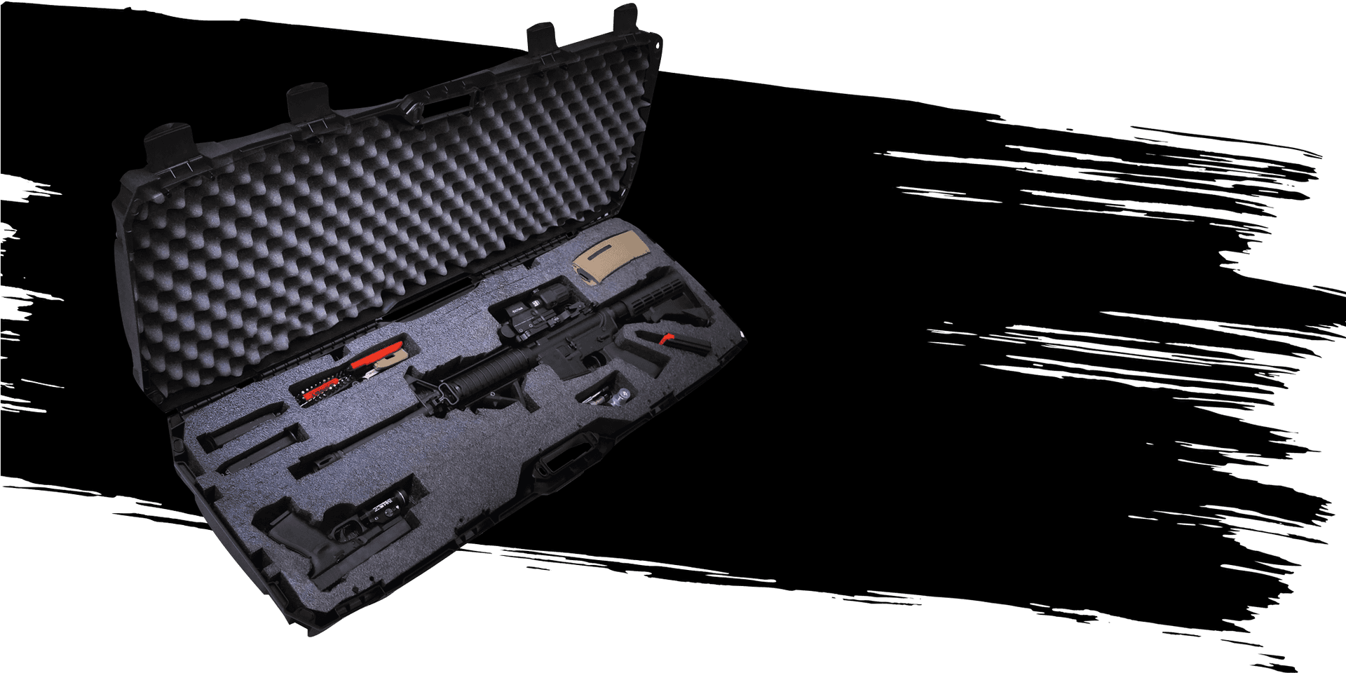 Tactical Weapon Case Contents PNG