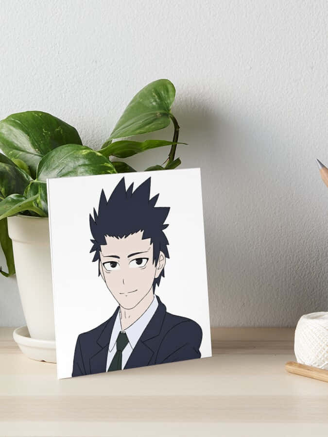 Tadaomi Karasuma Standing With A Professional Look Wallpaper