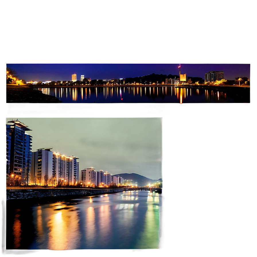 Taedong River Night View Png Hxv2 PNG