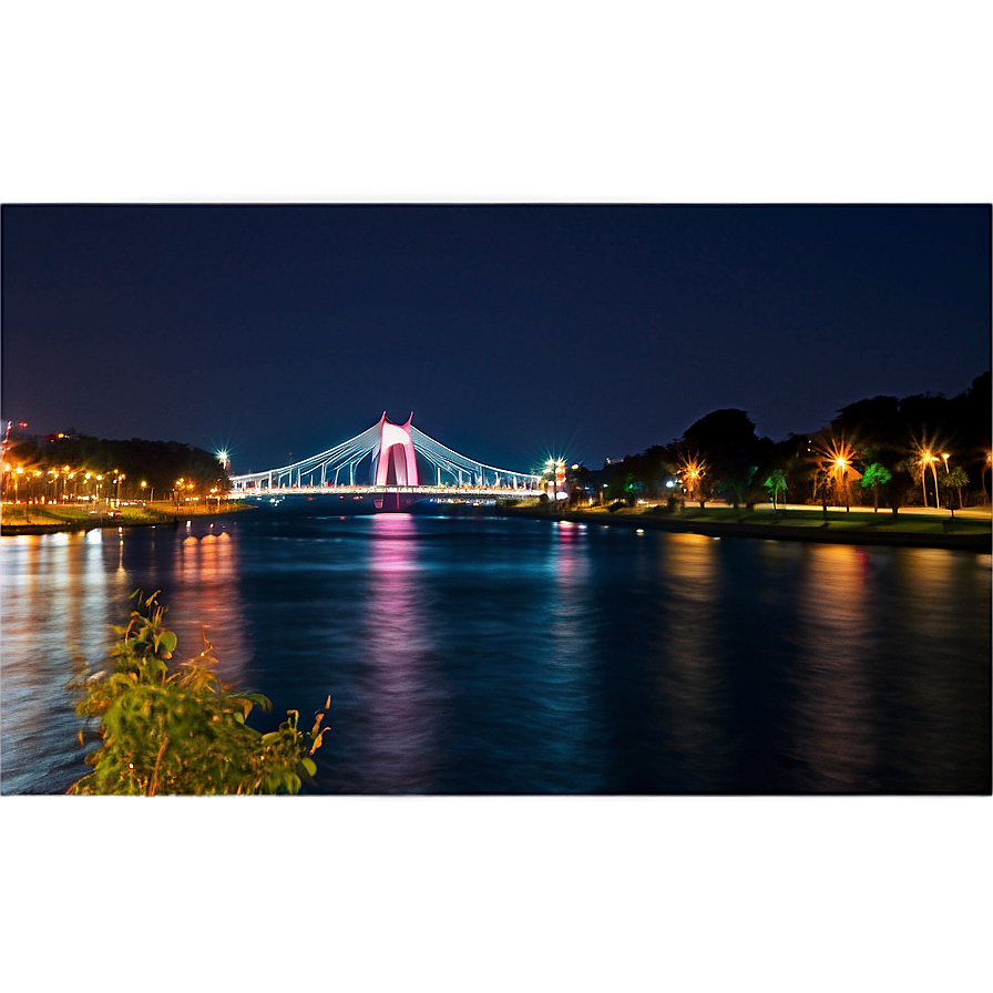 Taedong River Night View Png Mwp77 PNG