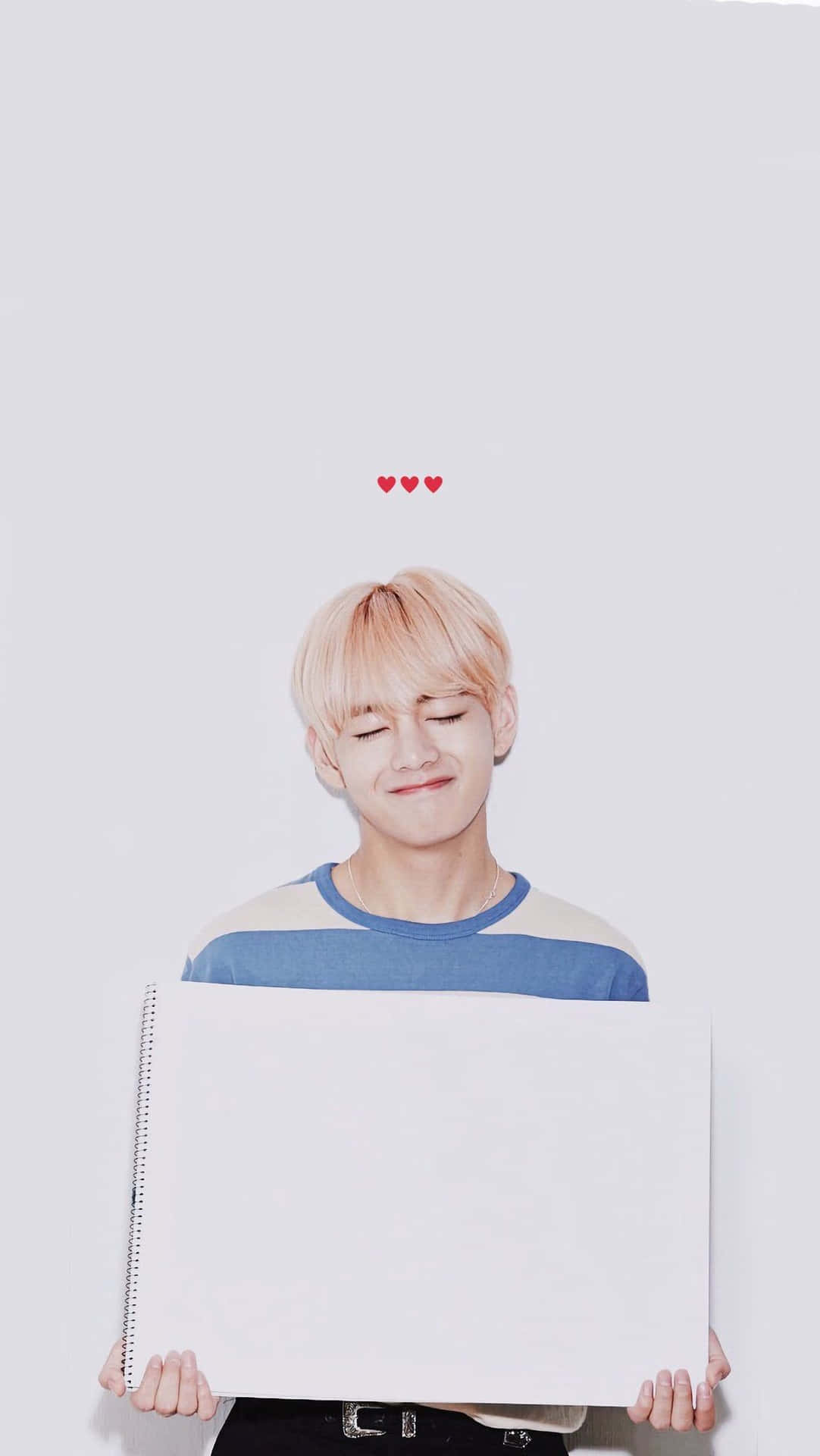 Taehyung Small Hearts Picture