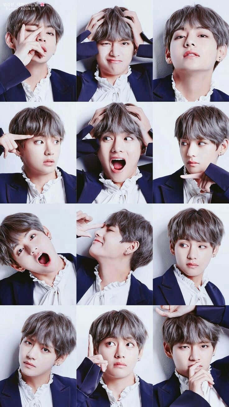 Taehyung Collage Funny Picture