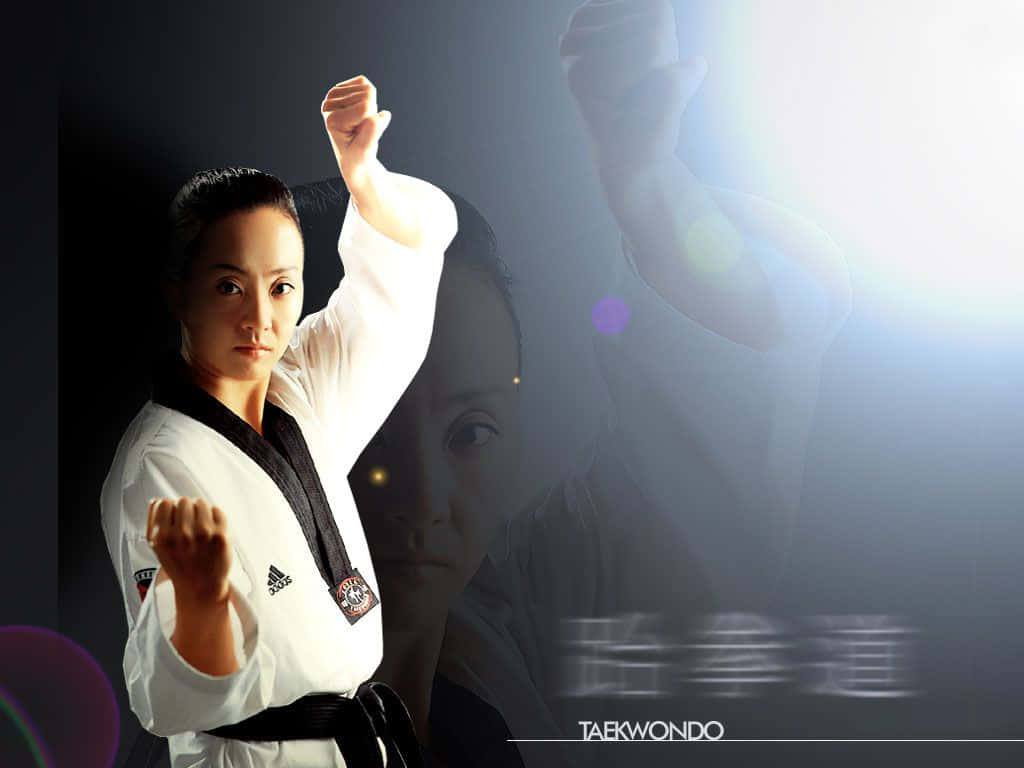 Taekwondohintergrund.