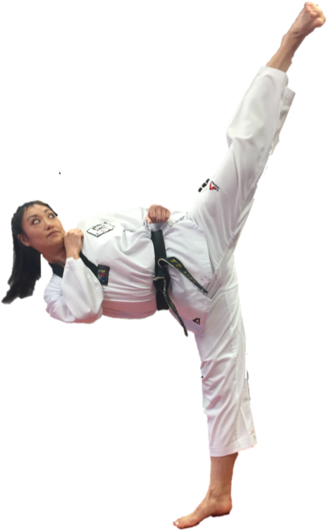 Taekwondo High Kick Demonstration.png PNG