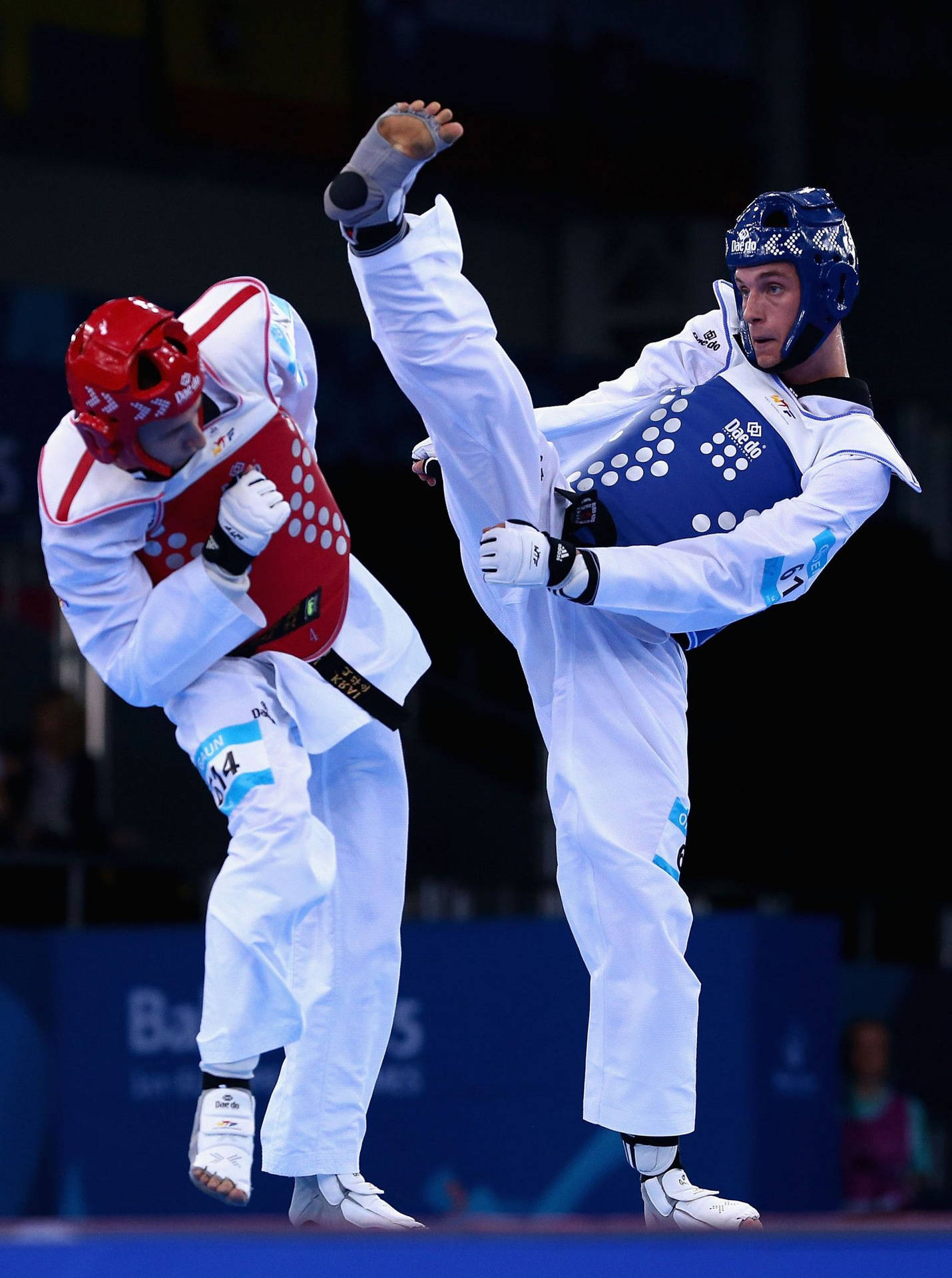 Taekwondosport Richard Ordeman Baku Europaspiele Wallpaper