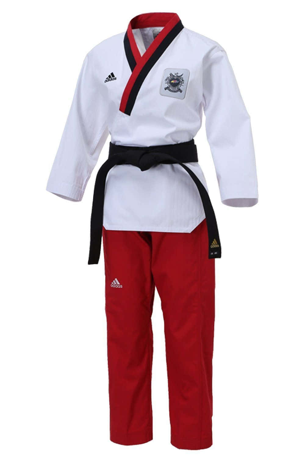 A Martial Artist in a Traditional Taekwondo Uniform Wallpaper