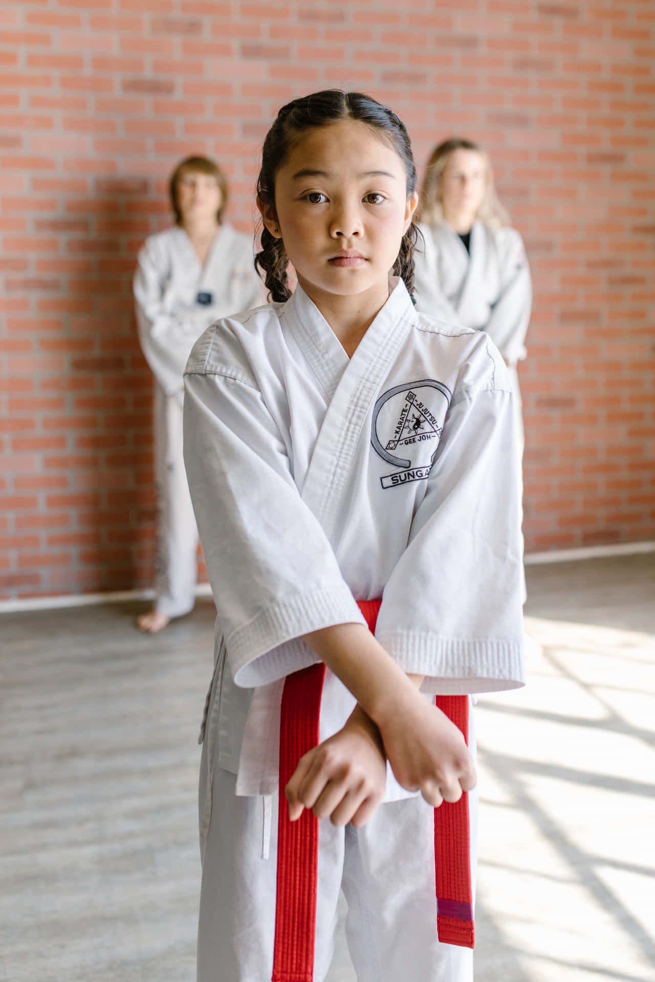 Lograel Éxito En El Taekwondo Con Un Uniforme De Alta Calidad. Fondo de pantalla