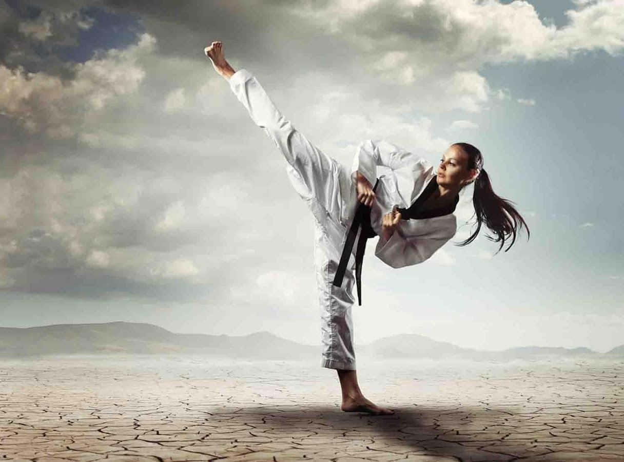 Taekwondobakgrund