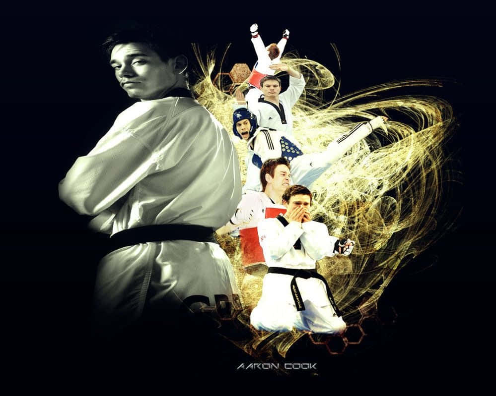 Taekwondobakgrundsbild
