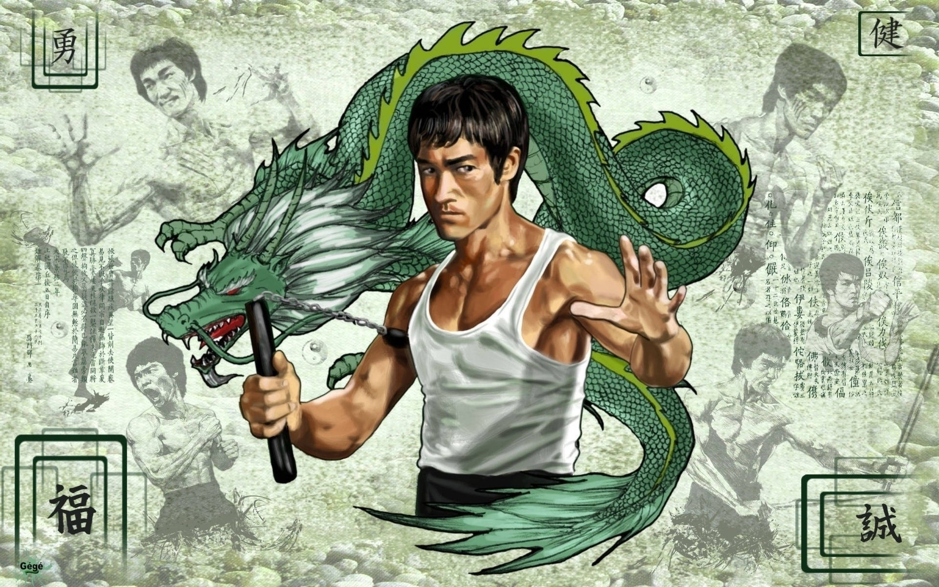 Tai Chi Bruce Lee Wallpaper