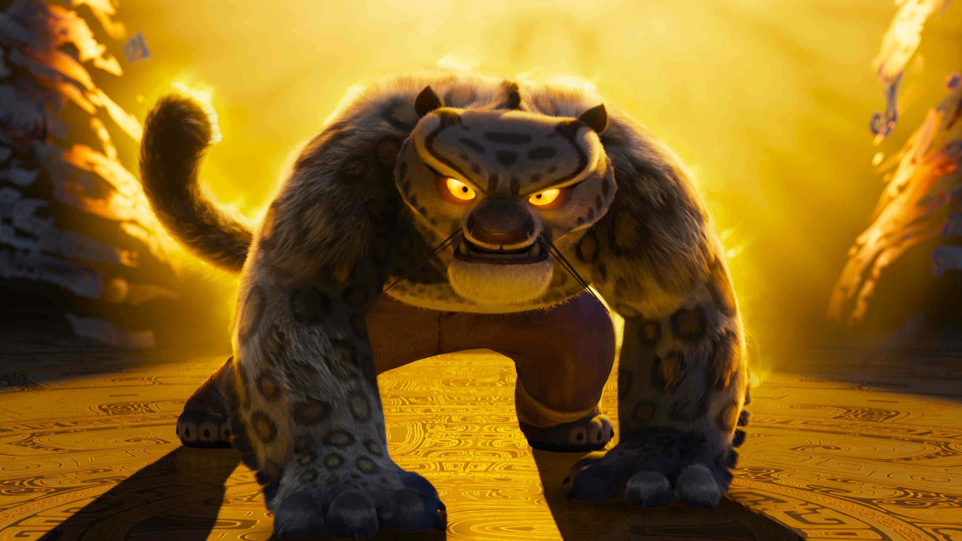 Tai Lung Fierce Stance Wallpaper