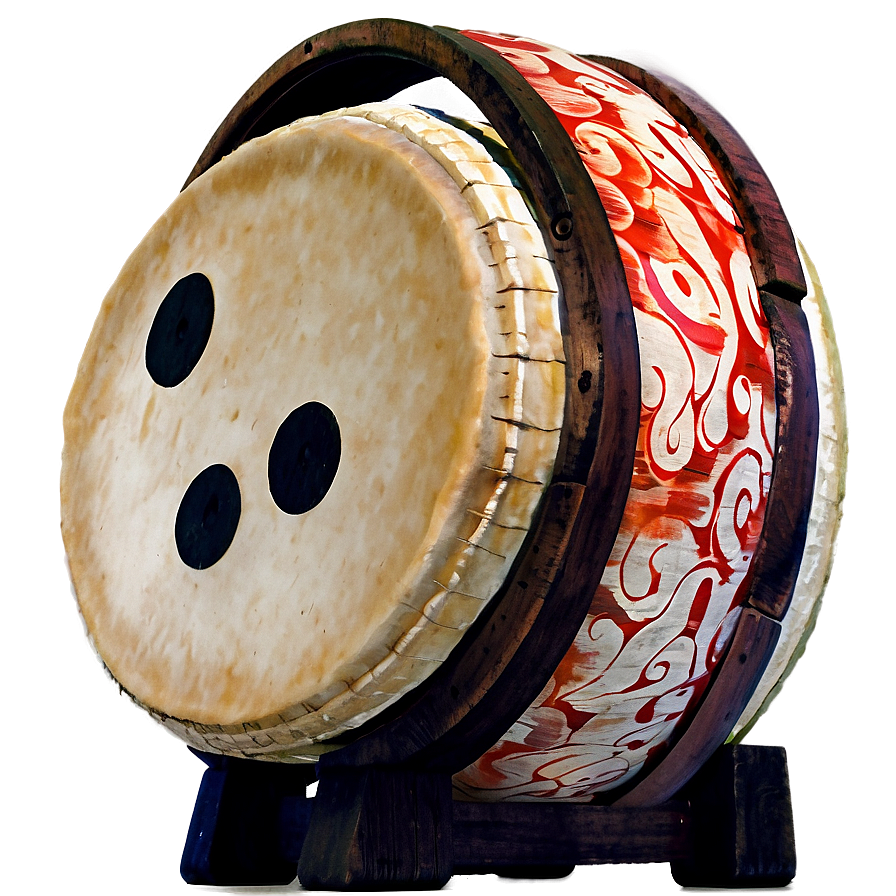 Download Taiko Drum Japanese Png Cdu | Wallpapers.com