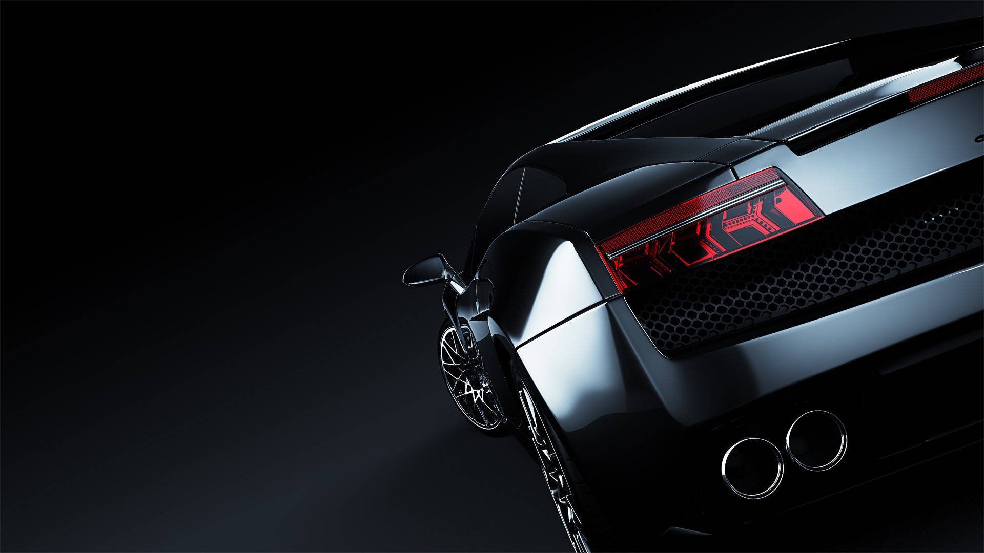 Taillight Black Lamborghini Wallpaper