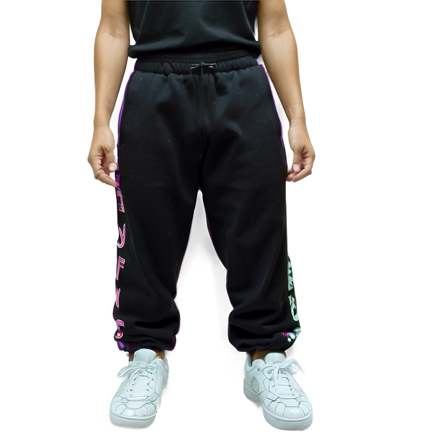 Tailored Black Sweatpants Png Tlr PNG