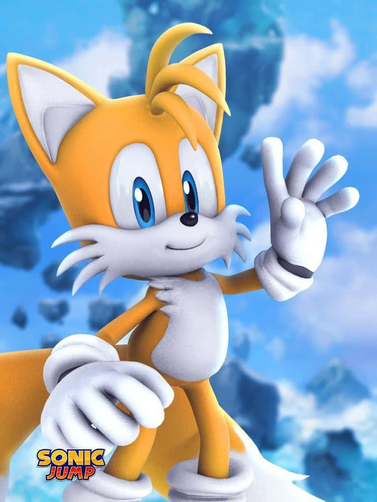 Fly high with Tails Wallpaper