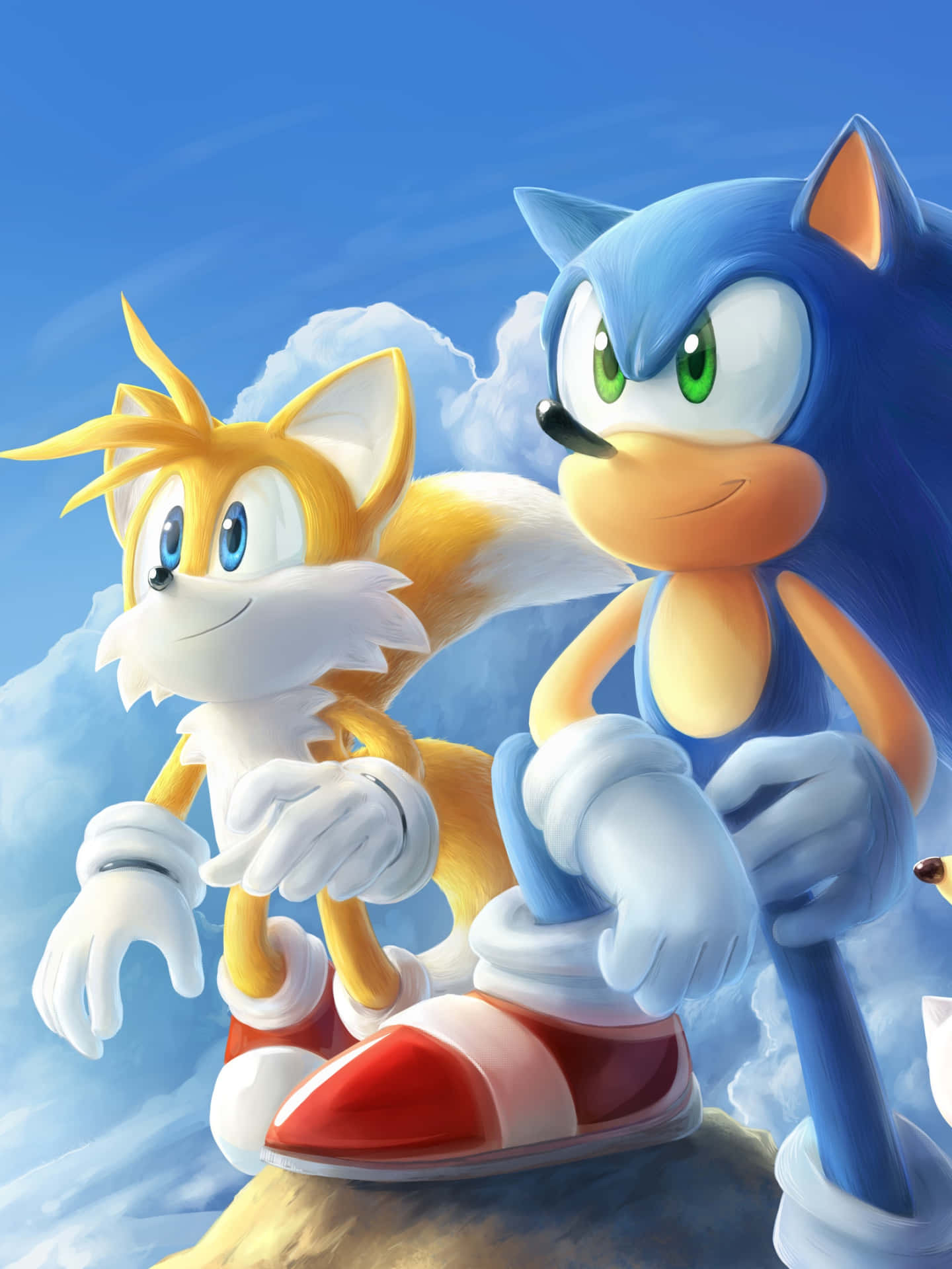 "Adventure awaits - get ready to explore with Tails!" Wallpaper