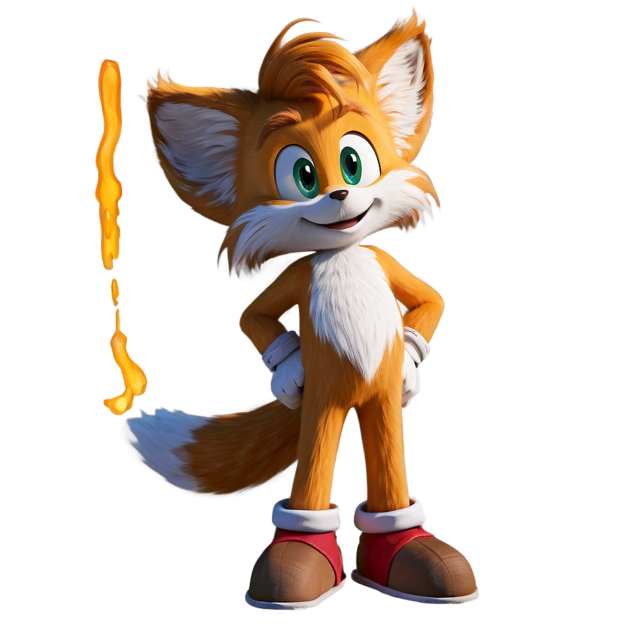 Download Tails Ready For Adventure Png 06112024 | Wallpapers.com