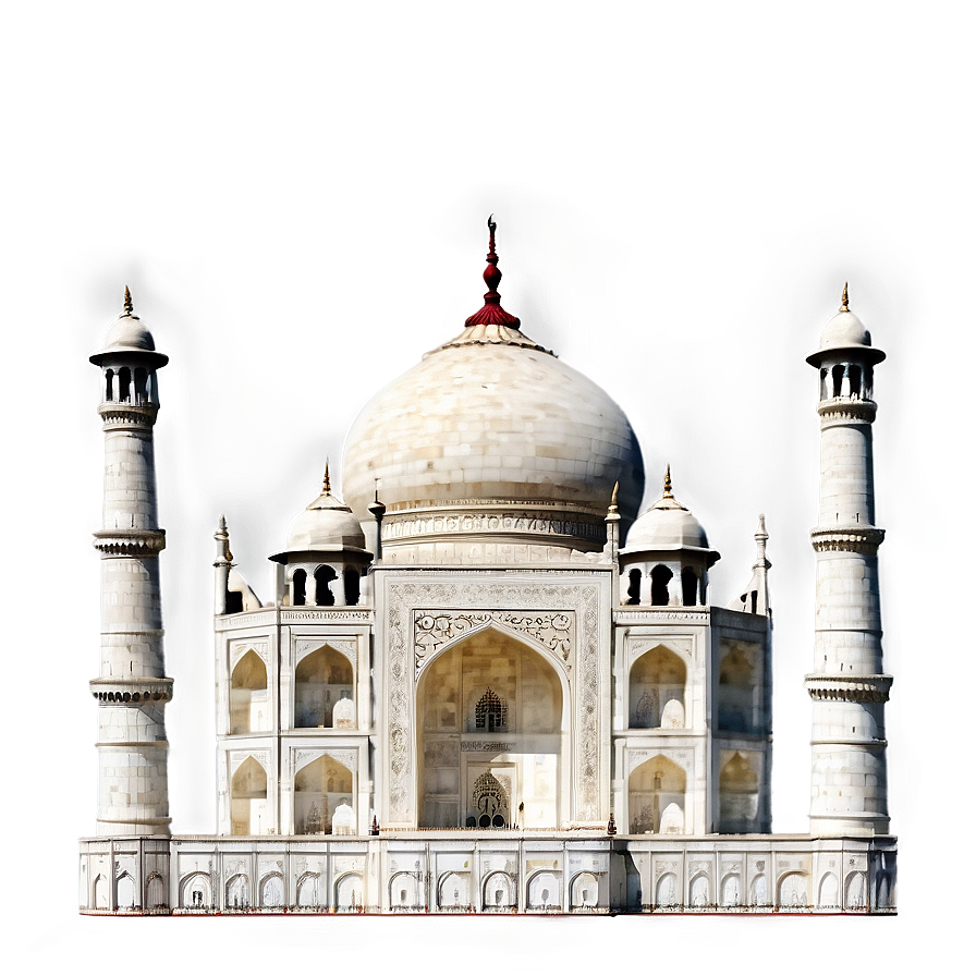 Taj Mahal Indian Icon Png 06252024 PNG