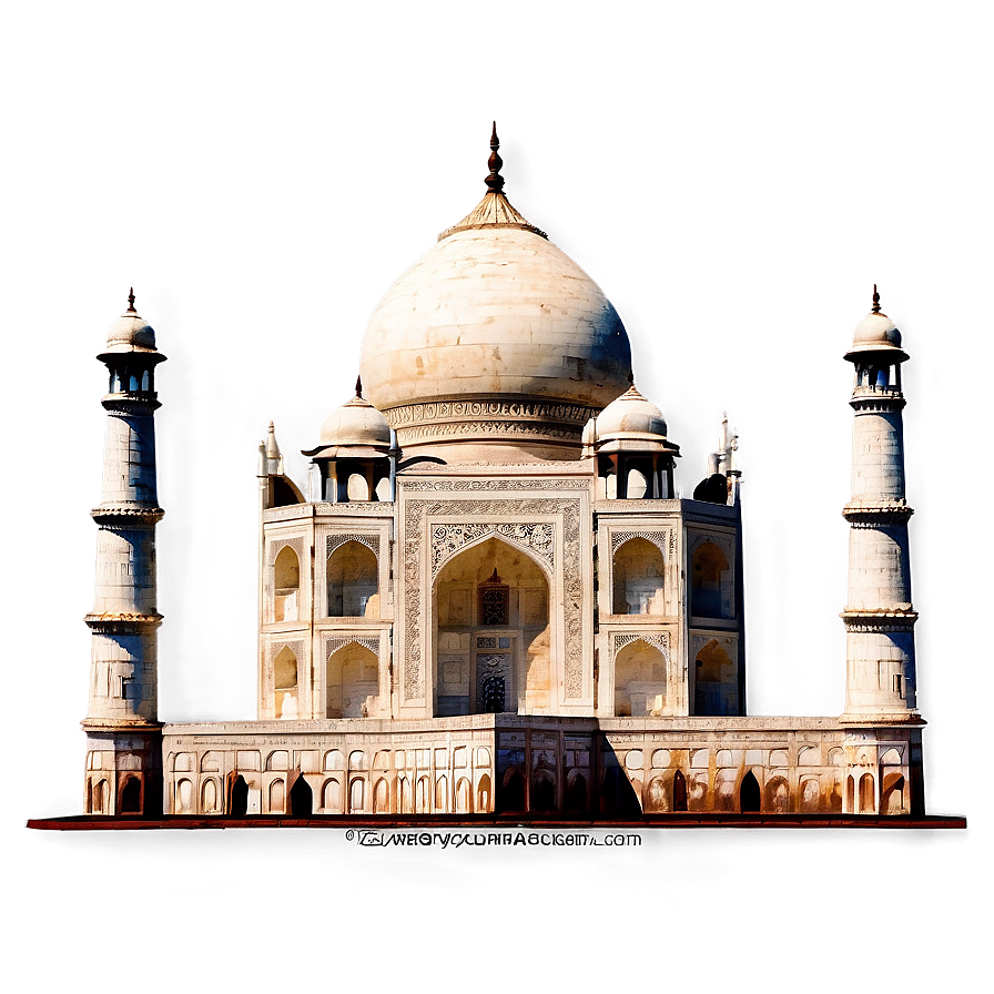 Taj Mahal Intricate Carvings Png 06252024 PNG