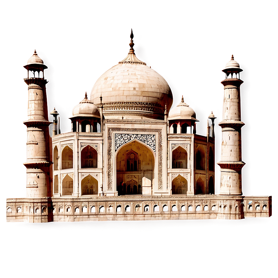 Taj Mahal Intricate Carvings Png 06252024 PNG