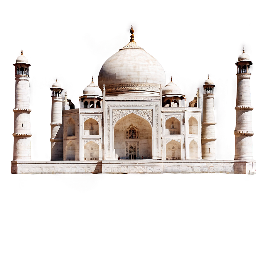 Taj Mahal Symmetry Architecture Png 06252024 PNG