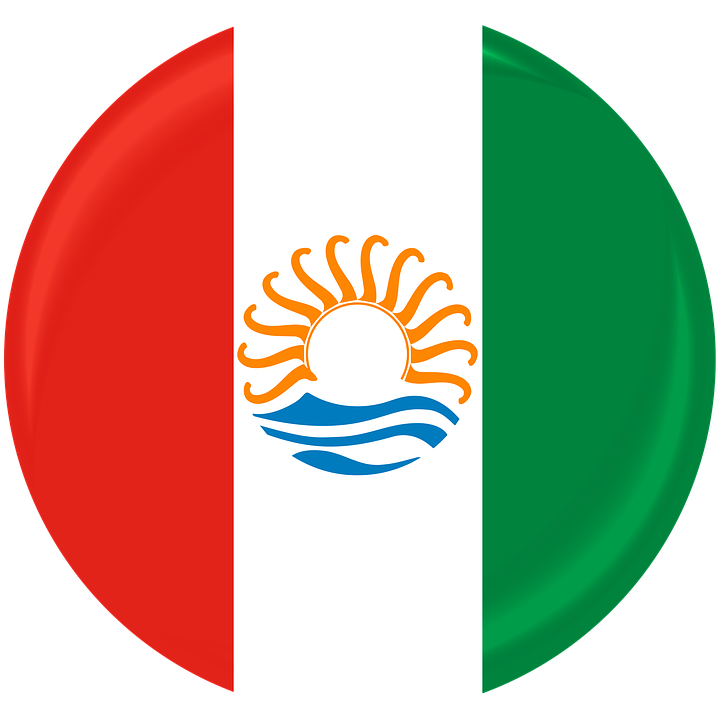 Tajikistan National Flag Graphic PNG