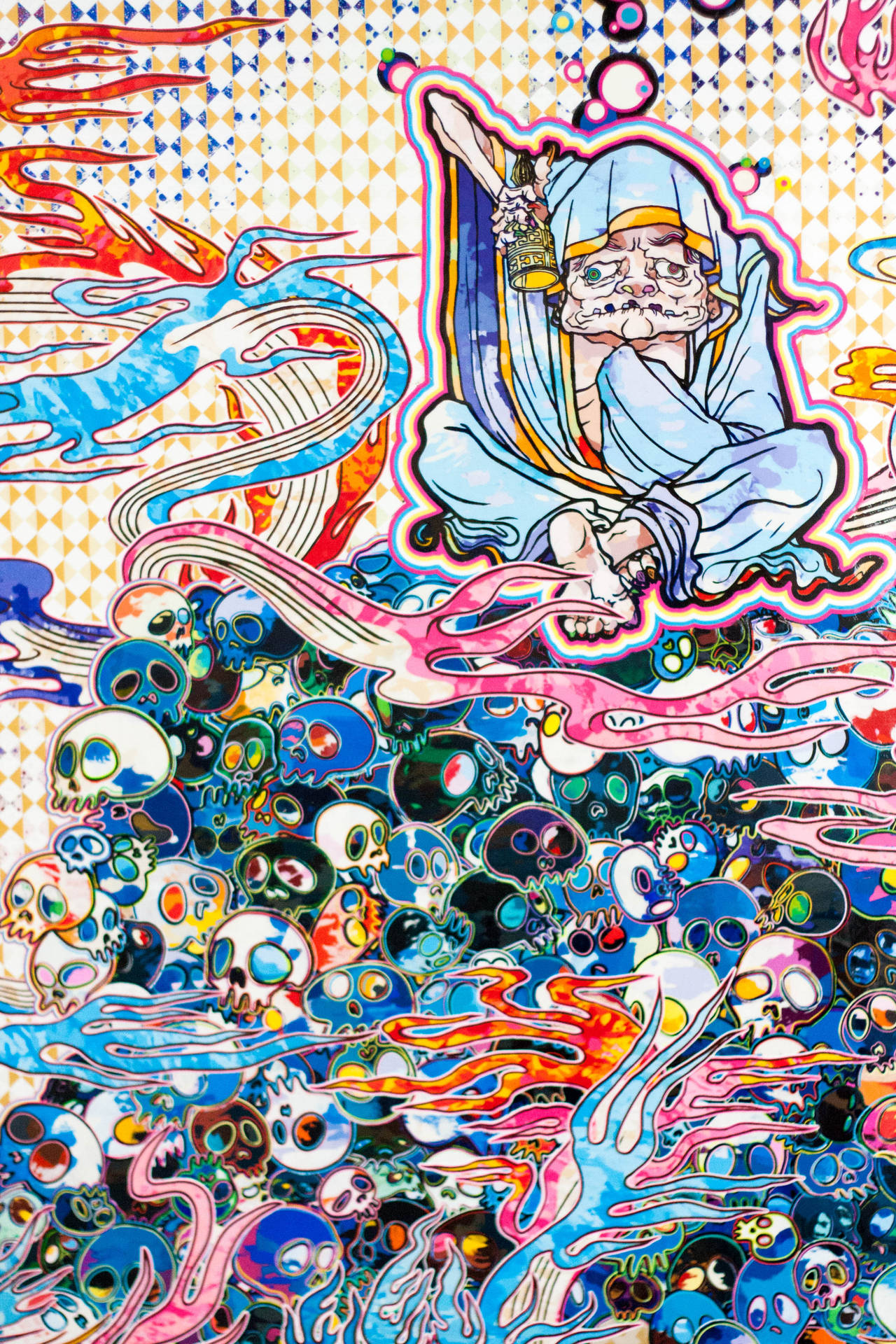 Takashi Murakami Peace 4k Background