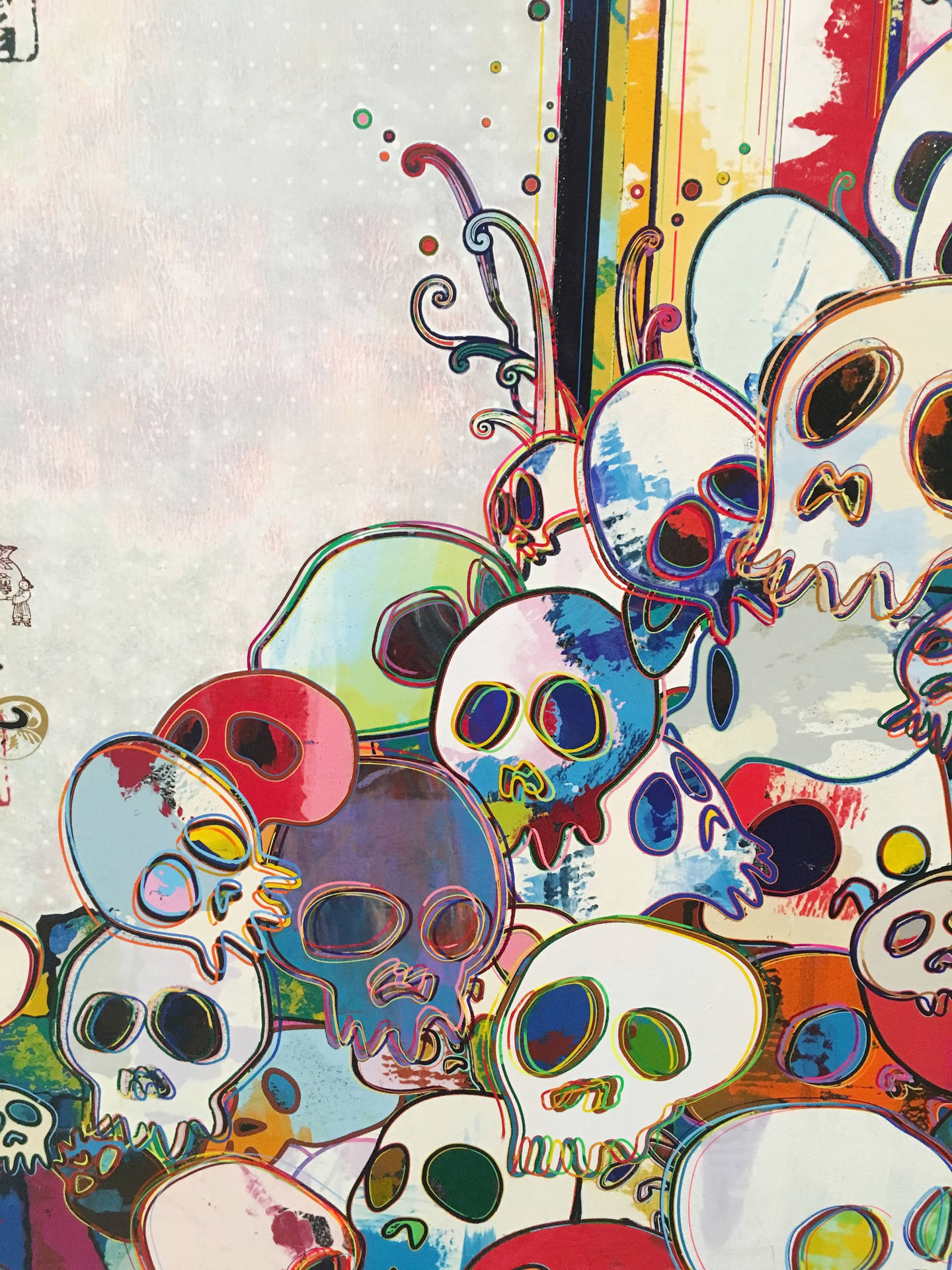 Takashi Murakami Pile 4k Wallpaper