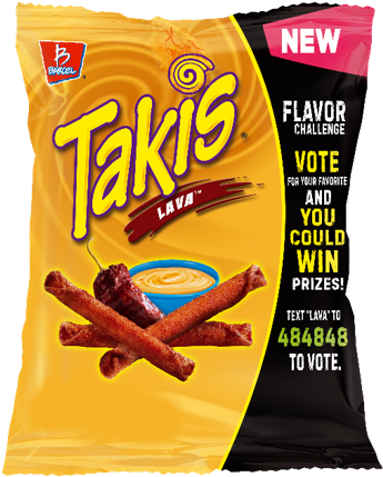 Takis Lava Flavor Challenge Package PNG