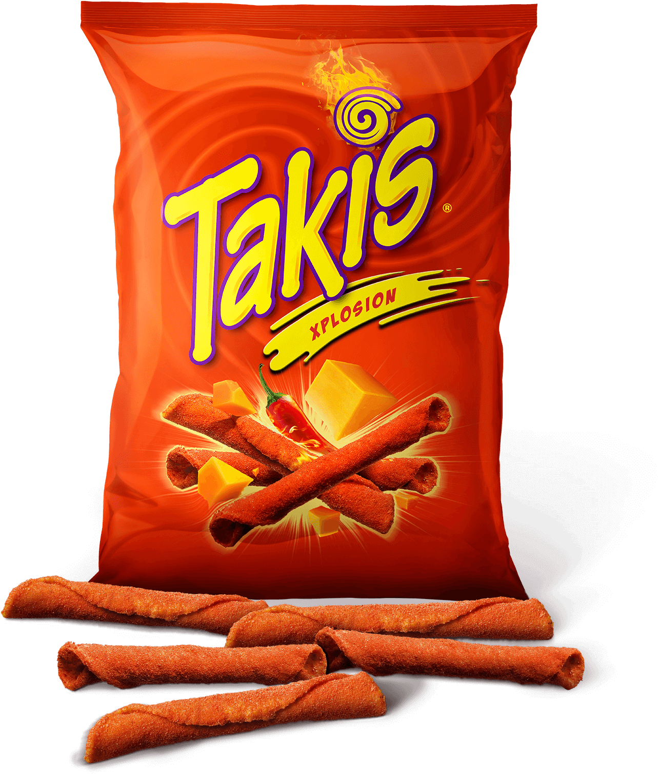 Takis Xplosion Chips Package PNG