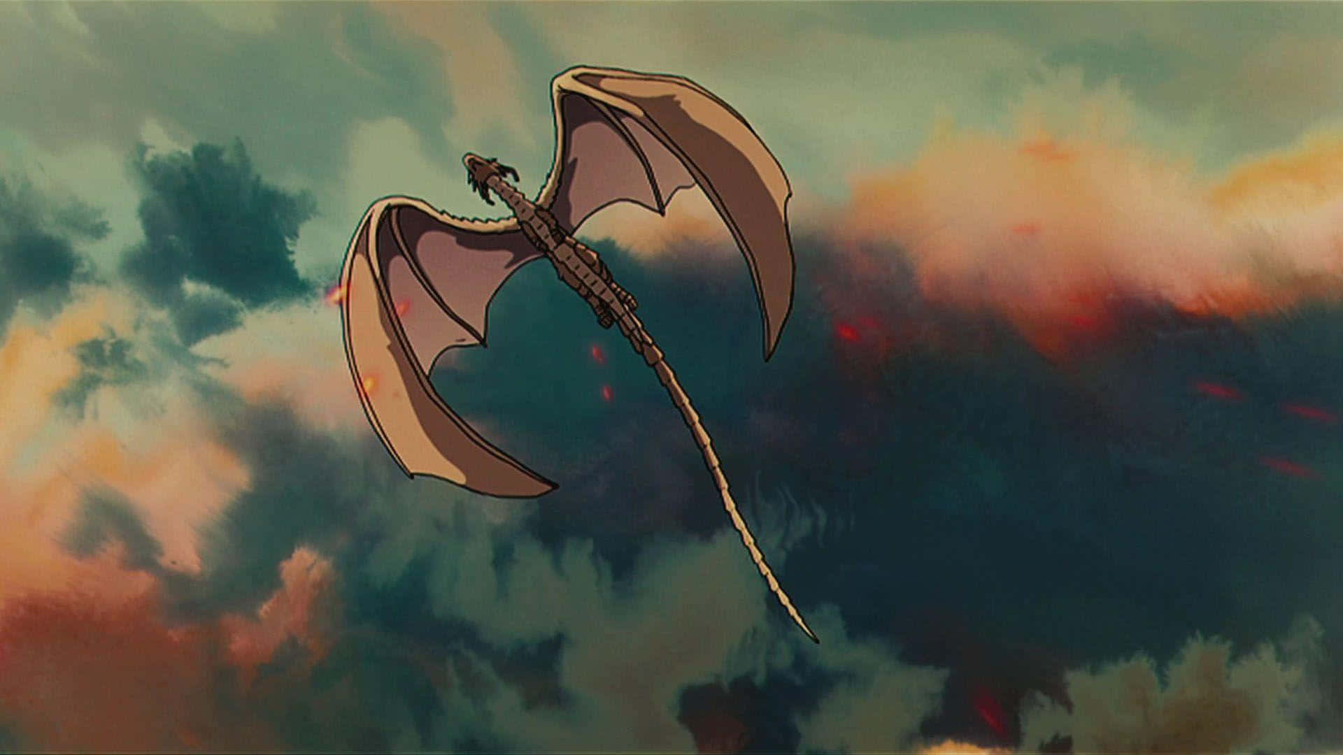 A captivating scene from the film Tales From Earthsea Wallpaper