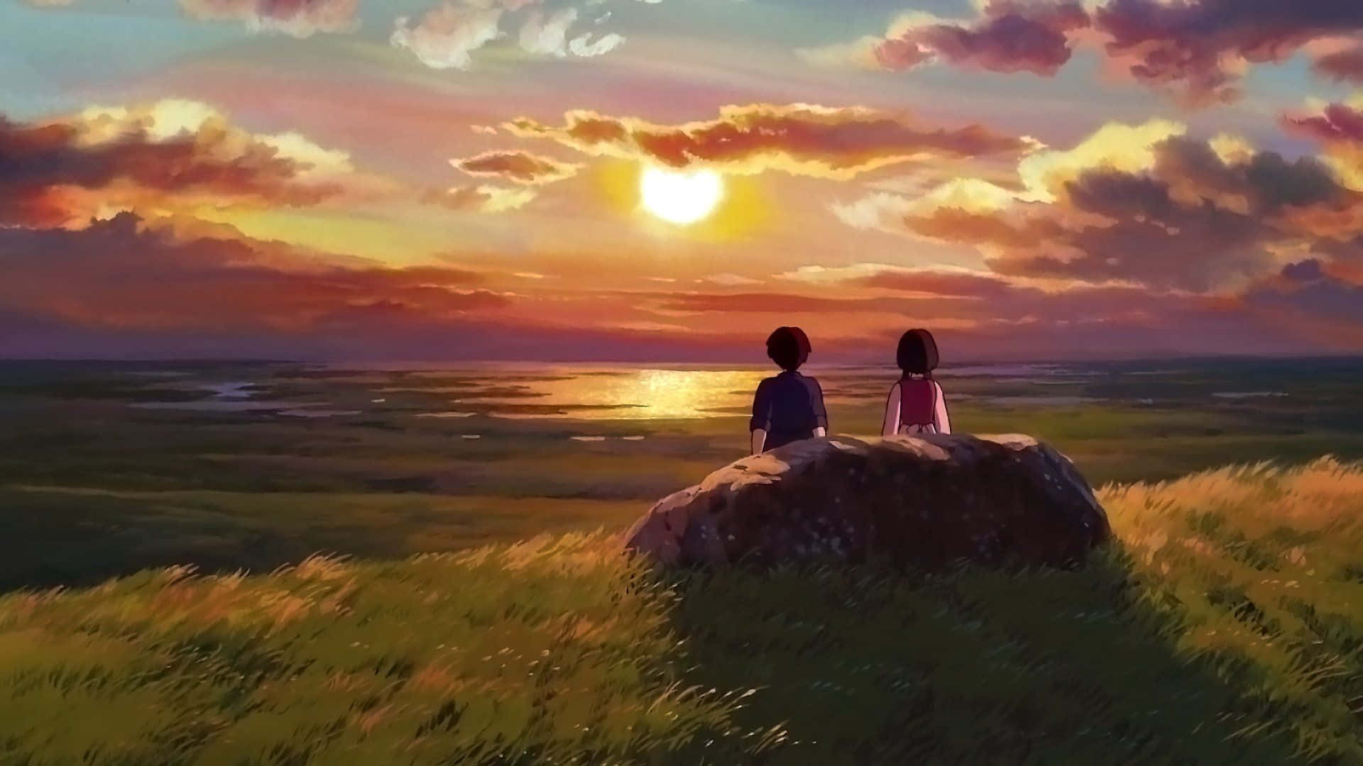 A magical encounter in Tales From Earthsea Wallpaper